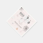 Little Boo Schattige Ghost Halloween Baby Girl Sho Servet (Hoek)