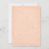 Little Boo Shower Halloween Ghost Baby shower  Kaart (Achterkant)