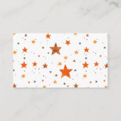 Little Boo Waterverf Schattige Halloween Luier Raf Informatiekaartje (Achterkant)