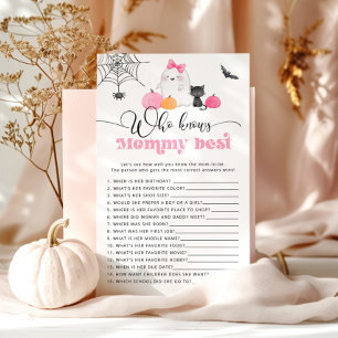 Little boo Wie kent mama het beste douchespel