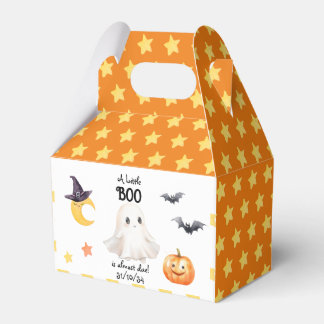 Little Book is bijna klaar! Halloween-Baby shower Bedankdoosjes