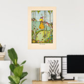Little Bop Peep - Affiche de Comptine (Bureau à domicile)