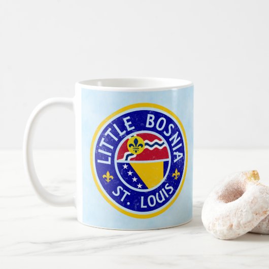 Little Bosnie St. Louis Mug (Avec donut)