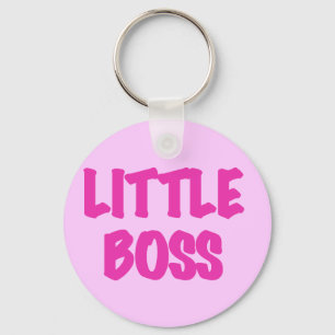 Little Boss - roze Tshirts and Gifts Sleutelhanger