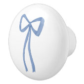 Little Bow Blue Darling Keramische Knop (Rechts)