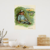 Little Boy Blue Nursery Rhyme Poster (Keuken)