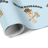 LITTLE BOY COWBOY BABY SHOWER CADEAUPAPIER (Rol Hoek)