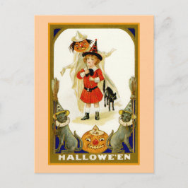Little Boy Halloween Briefkaart