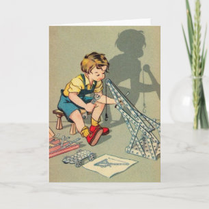  Little Boy Wenskaart Kaart