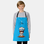 Little Boys Chef Schort (Gedragen)