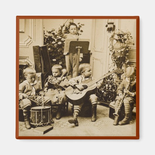 Little Boys Orchestra - Stereoview Magneet (Voorkant)