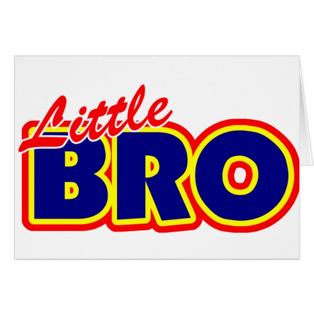 Little Bro (Voorkant Horizontaal)