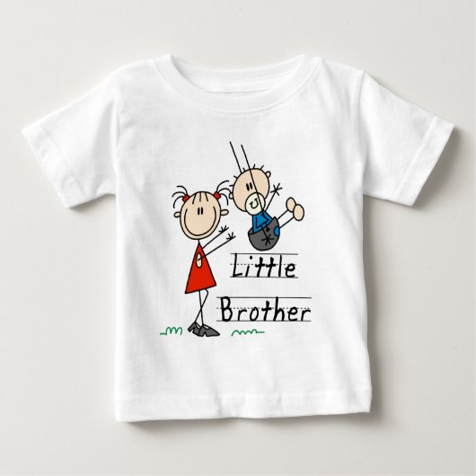Little Brother avec Big Sister Tshirts (Devant)