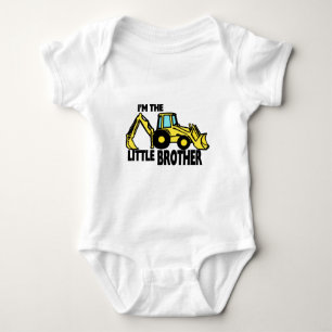 Little Brother Backhoe Romper