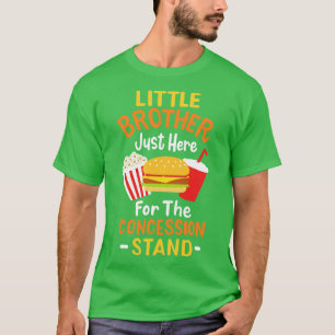 Little Brother Baseball Softball T-shirt