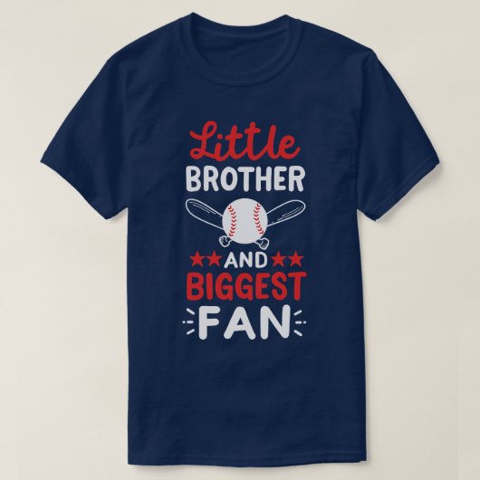 Little Brother Baseball T-shirt (Design voorkant)