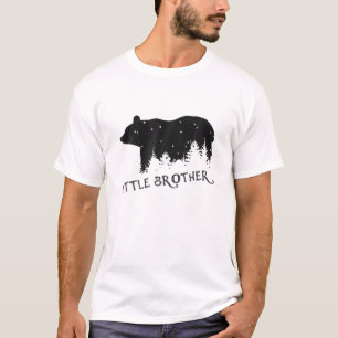 Little Brother Beer Gift Moeder/Vaderdag T-shirt