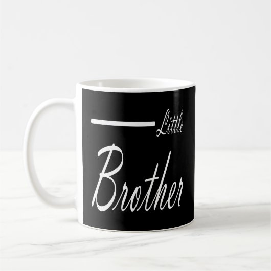 Little Brother Funny Brother Quottes Koffiemok (Links)