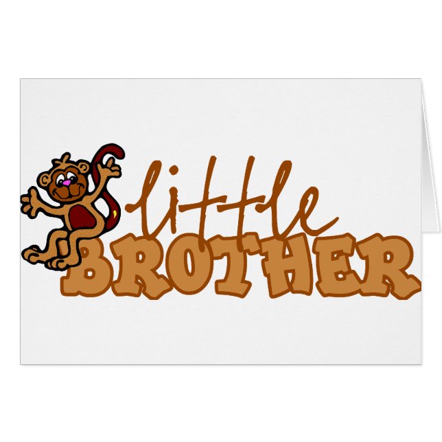 Little Brother Monkey (Voorkant Horizontaal)