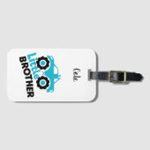 Little Brother Monster Truck Bagagelabel (Voorkant (horizontaal))