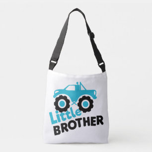 Little Brother Monster Truck Crossbody Tas
