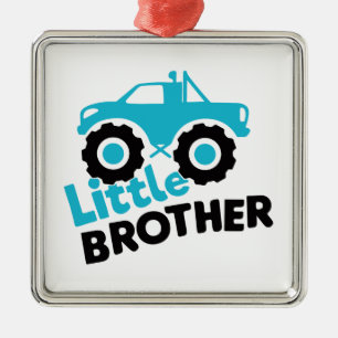Little Brother Monster Truck Metalen Ornament
