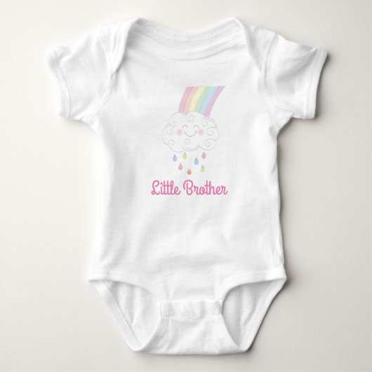 Little Brother Rainbow Romper (Voorkant)