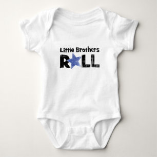 Little Brothers Roll Romper