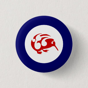 Little Brown KIWI-badge Ronde Button 3,2 Cm