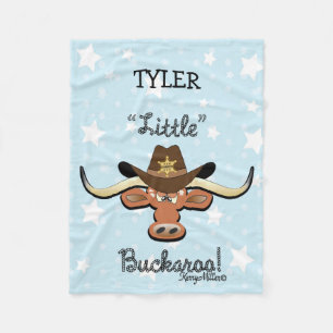Little Buckaroo Fleece Deken