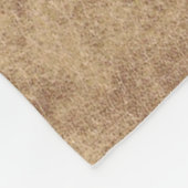 Little Buckaroo, Longhorn Steer Fleece Blanket Deken (Hoek)