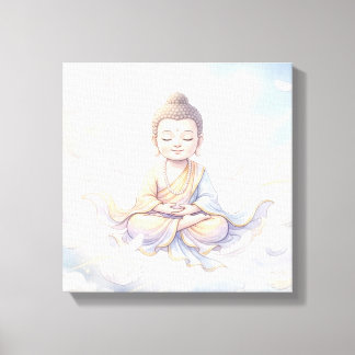 Little Buddha Canvas Afdruk