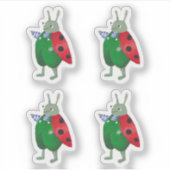 "Little Buddy Beetle Sticker" Sticker (Voorkant)