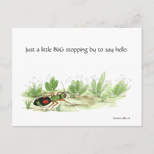 Little bug Briefkaart (Voorkant)