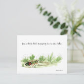 Little bug Briefkaart (Staand voorkant)