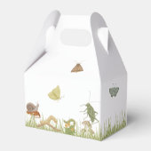 Little Bug Insects Mushroom Boy Baby Shower Bedankdoosjes (Achterkant)