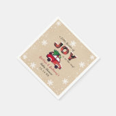 Little Bundle of Joy | KerstBaby shower Servet (Hoek)