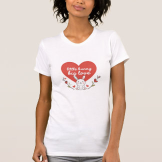 Little Bunny Big Love T-shirt - Pasen