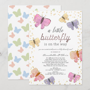 Little Butterfly Baby shower by Mail Kaart