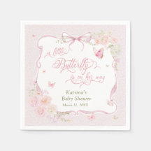 Little Butterfly Bloom Girl Baby Shower