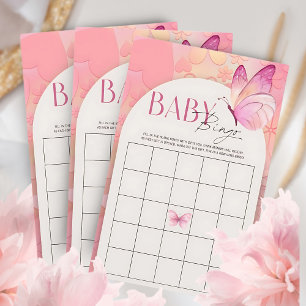 Little Butterfly is op weg naar Baby shower Bingo