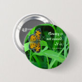 Little Butterfly Pin Ronde Button 5,7 Cm (Voorkant /achterkant)