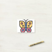 Little Butterfly Post-it® Notes (Op bureau)