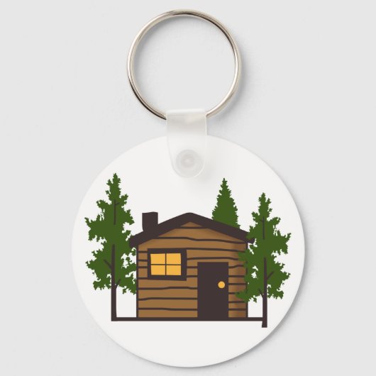 Little Cabin Sleutelhanger (Voorkant)