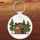 Little Cabin Sleutelhanger (Voorkant)