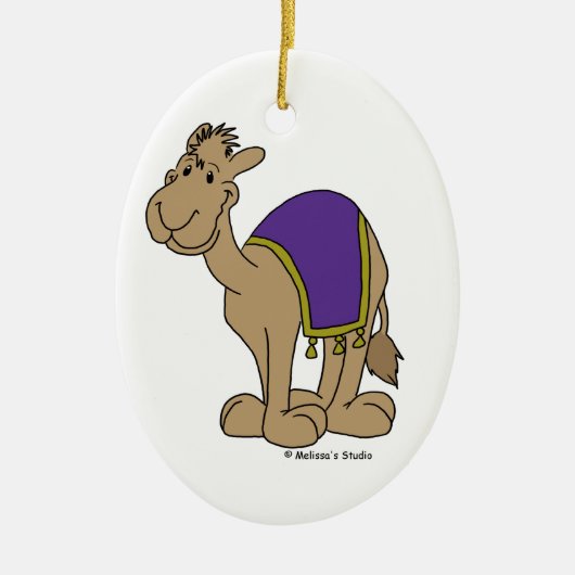 Little Camel Keramisch Ornament (Voorkant)