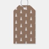 Little camper brown forest baby shower cadeaulabel (Achterkant)