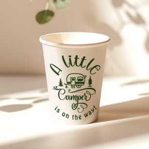 Little Camper is op weg naar minimalistisch groen Papieren Bekers