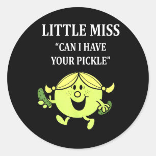 Little Can I Have Your Pickle Lover Grappig S Ronde Sticker