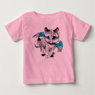 Little Cartoon Angel Cat